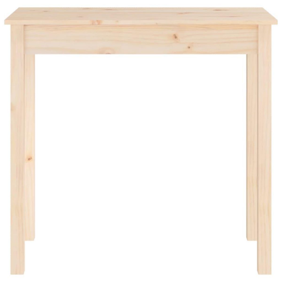 VIDAXL Table console 80x40x75 cm Bois massif de pin