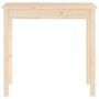 Voir la diapositive 5 : VIDAXL Table console 80x40x75 cm Bois massif de pin