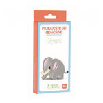 Graine créative Maquette en Bois 3D d'Éléphant à Assembler - Artisanat Écologique et Ludique