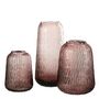 Voir la diapositive 2 : Paris Prix Vase Design en Verre  Lolita  30cm Rose