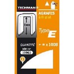 TECHMAN Agrafes 12 mm - type E