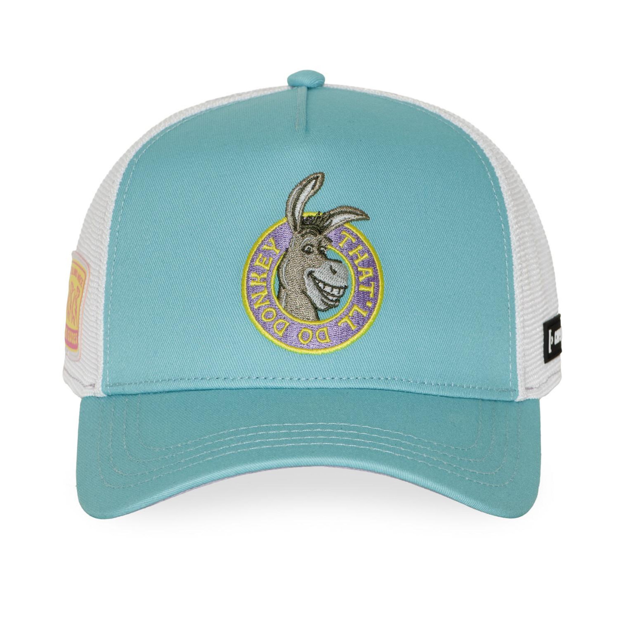 Voir la diapositive 2 : CAPSLAB Casquette trucker premium avec filet shrek ane power