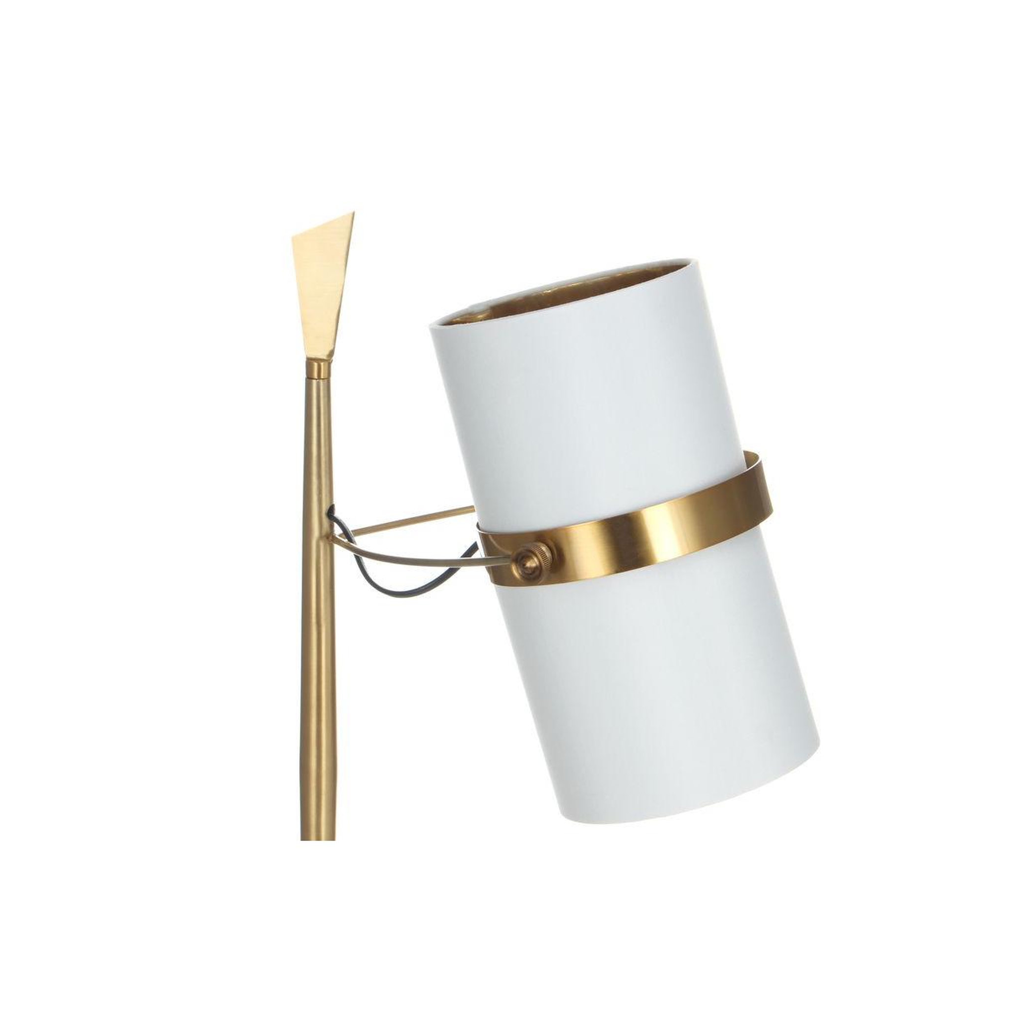Voir la diapositive 3 : Paris Prix Lampe à poser design  novum  69cm blanc & or