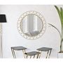 Voir la diapositive 5 : Paris Prix Miroir Mural Déco  Hearts  80cm Or