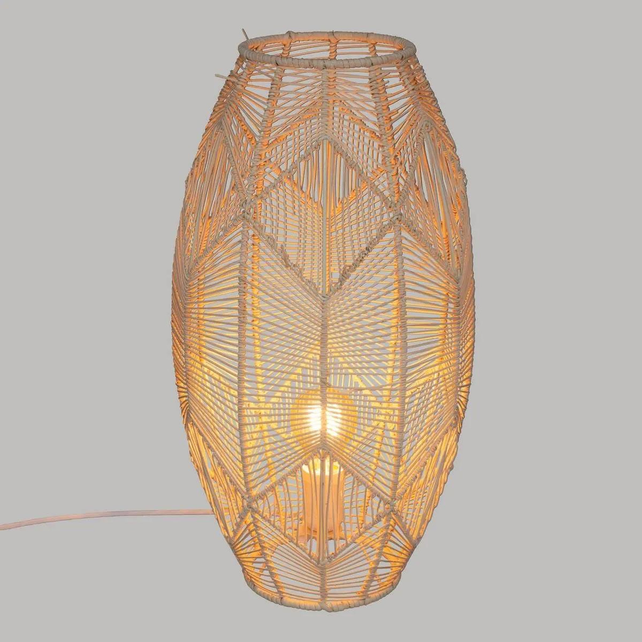 Voir la diapositive 2 : ATMOSPHERA Lampe à Poser sur Pied  Kita  48cm Beige