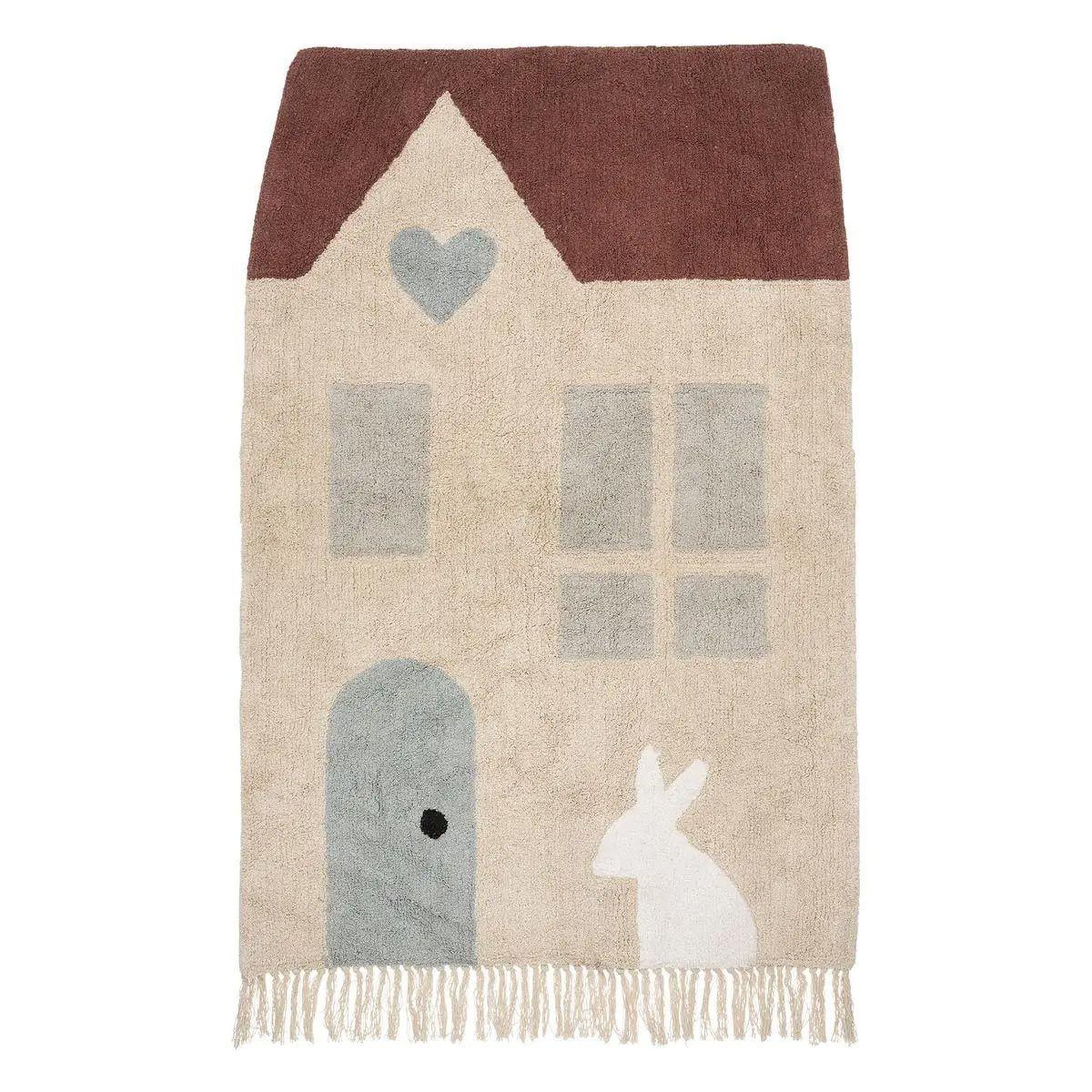 Voir la diapositive 1 : Atmosphera Kids Tapis tufté enfant  campagne  100x150cm naturel