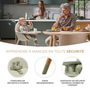 Voir la diapositive 7 : KINDERKRAFT Chaise Haute Fini