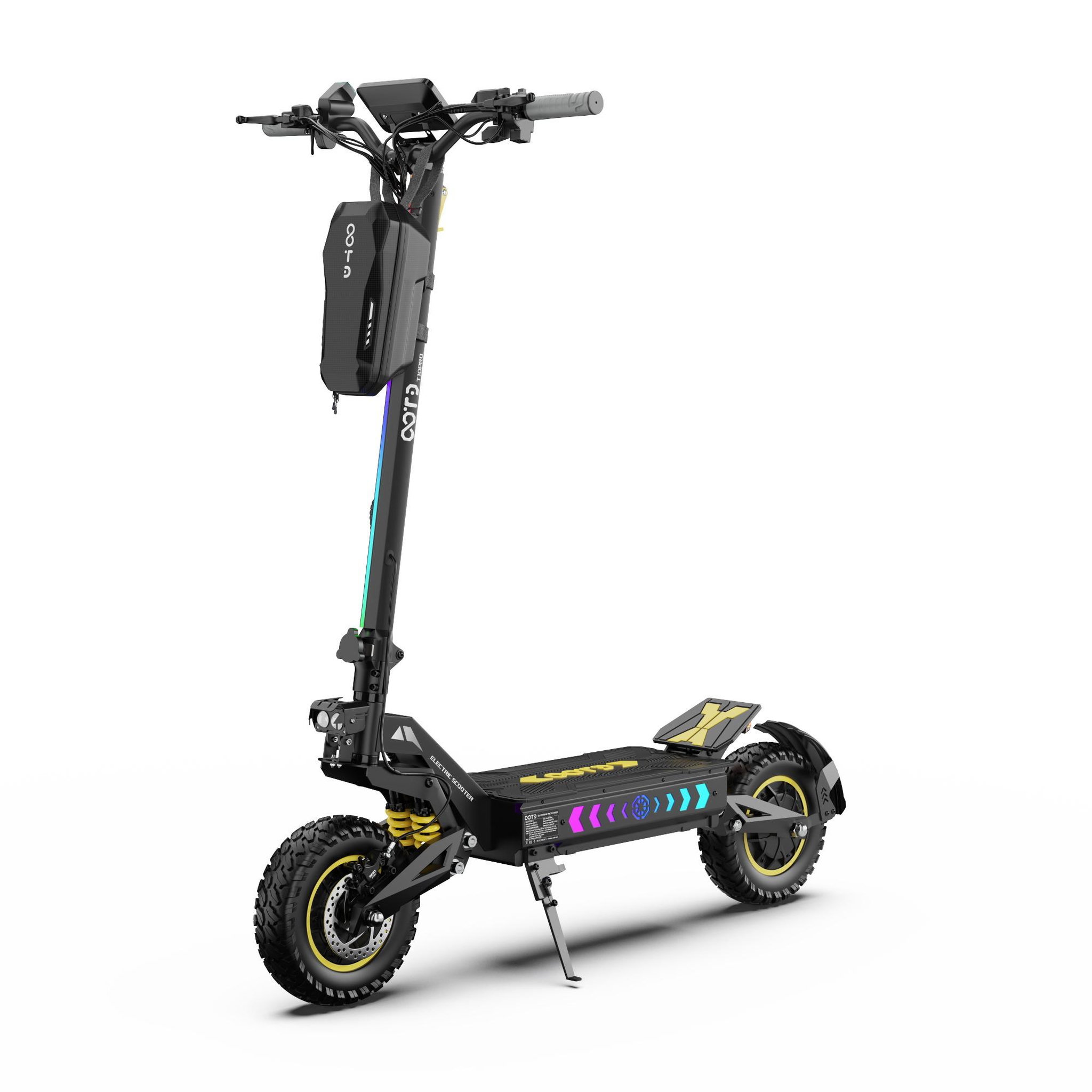 OOTD Trottinette électrique OOTD T10 PRO, double moteur, batterie 52 V 23,4 Ah