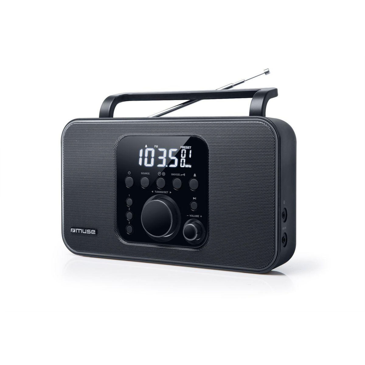 Muse Radio FM M-091 R noir