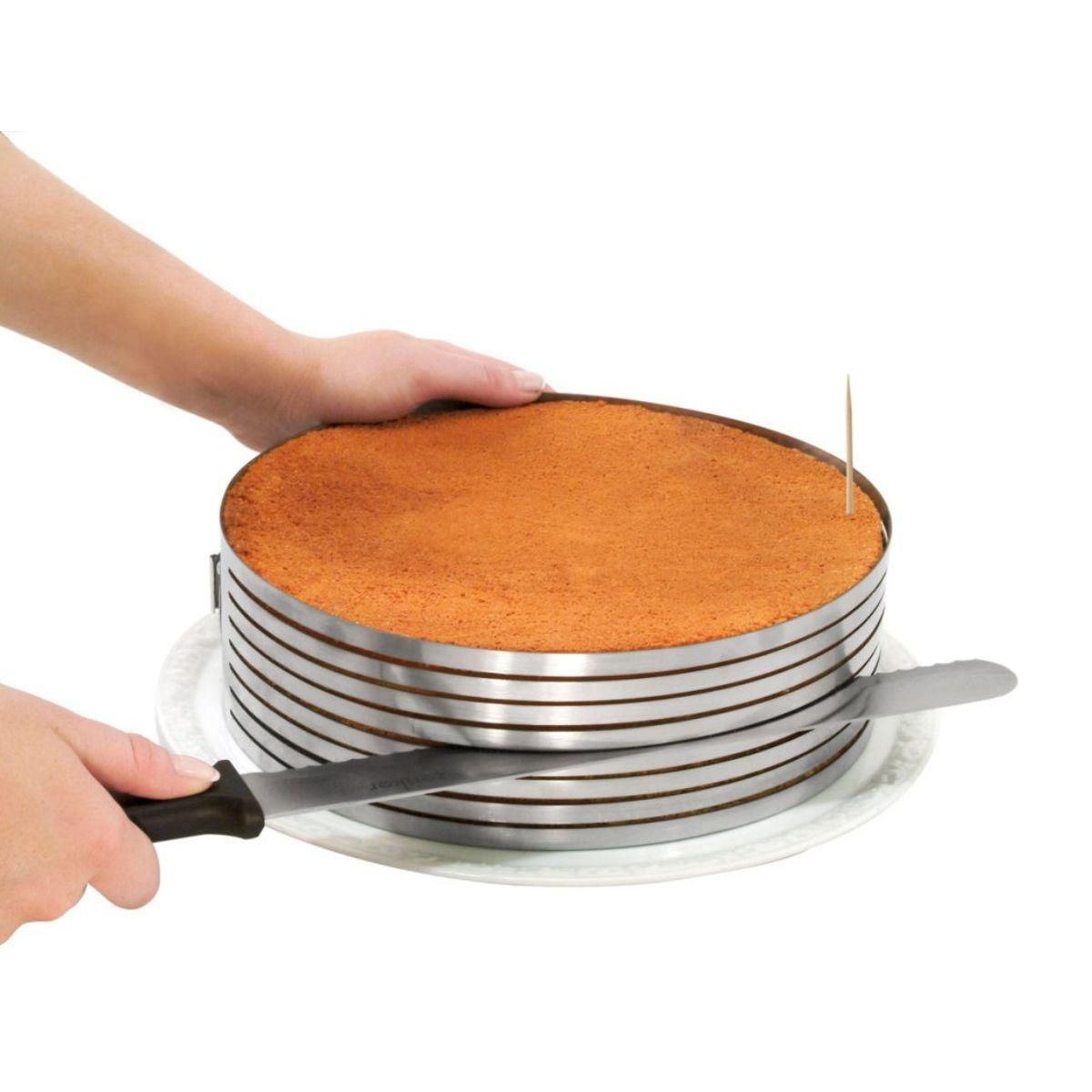 ZENKER Set d'ustensiles de pâtisserie pour layer cake Zenker Smart Pastry