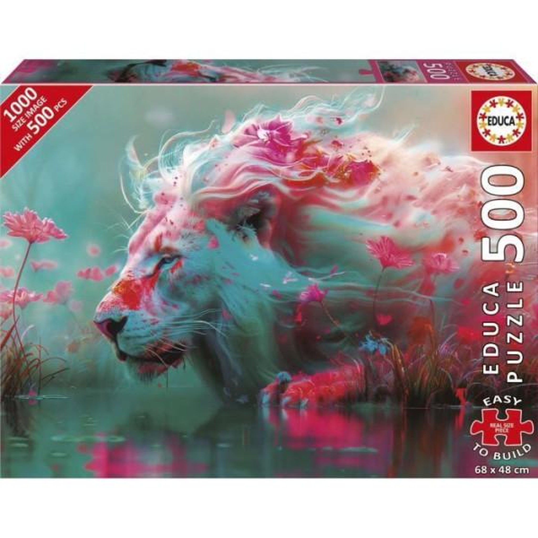 EDUCA Puzzle - educa - roi des fleurs - 500 pieces - theme paysage - pour adultes - mixte