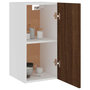 Voir la diapositive 4 : VIDAXL Armoire suspendue Chene marron 29,5x31x60 cm Bois d'ingenierie