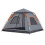 Voir la diapositive 4 : VIDAXL Tente de camping a dome 5 personnes liberation rapide