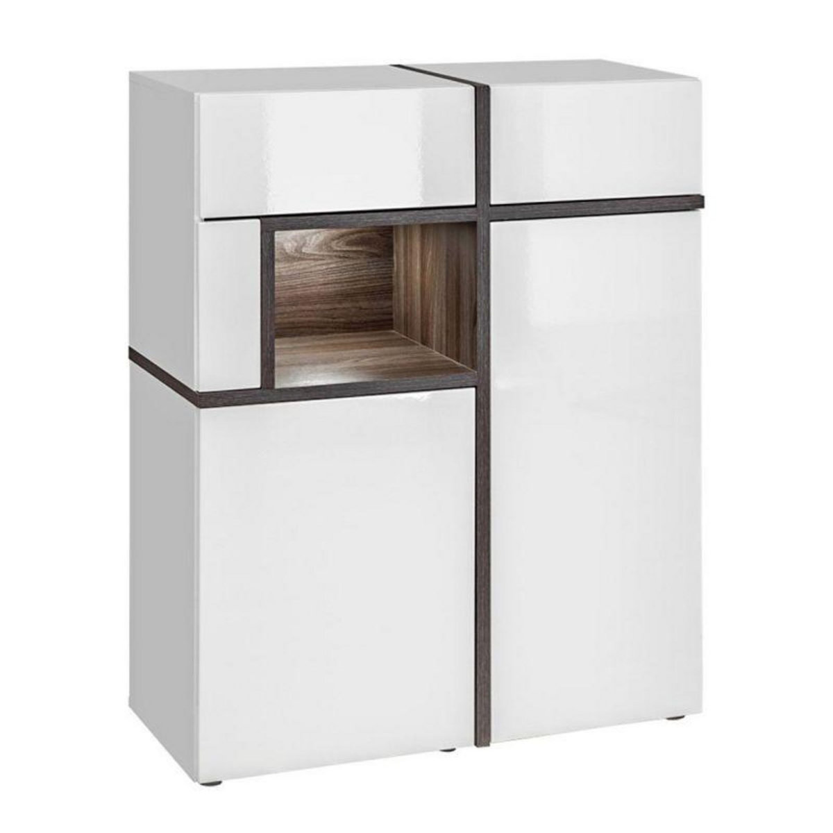 Paris Prix Buffet Design LED  Cross  110cm Blanc