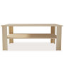 Voir la diapositive 3 : VIDAXL Table basse bois d'ingenierie 100x59x42 cm chene