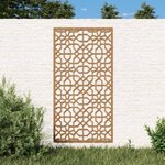 VIDAXL Decoration murale jardin 105x55cm acier corten design mauresque