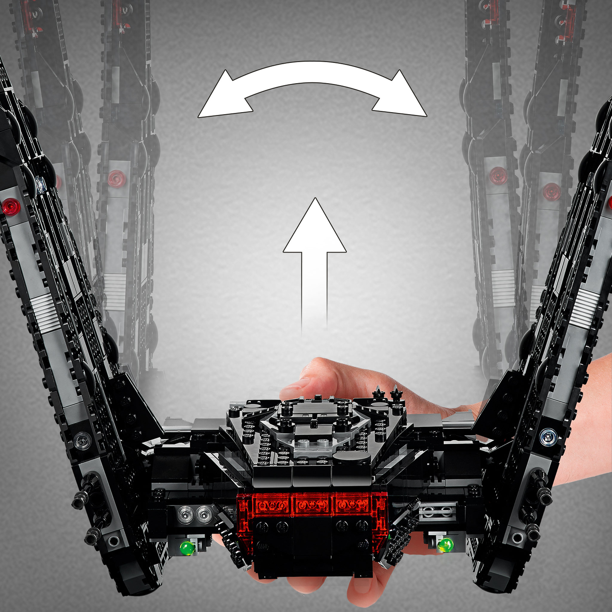 Voir la diapositive 9 : LEGO Star Wars 75256 La navette de Kylo Ren