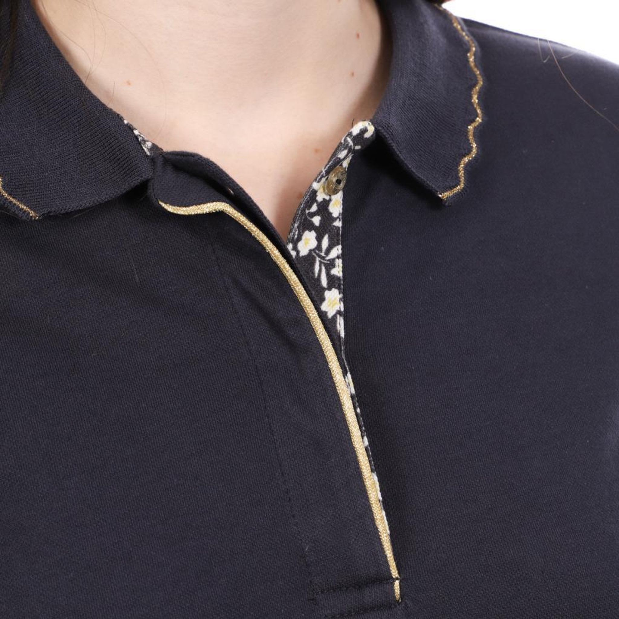 Voir la diapositive 4 : LES TROPEZIENNES Polo Marine Femme Les Tropéziennes Carassin