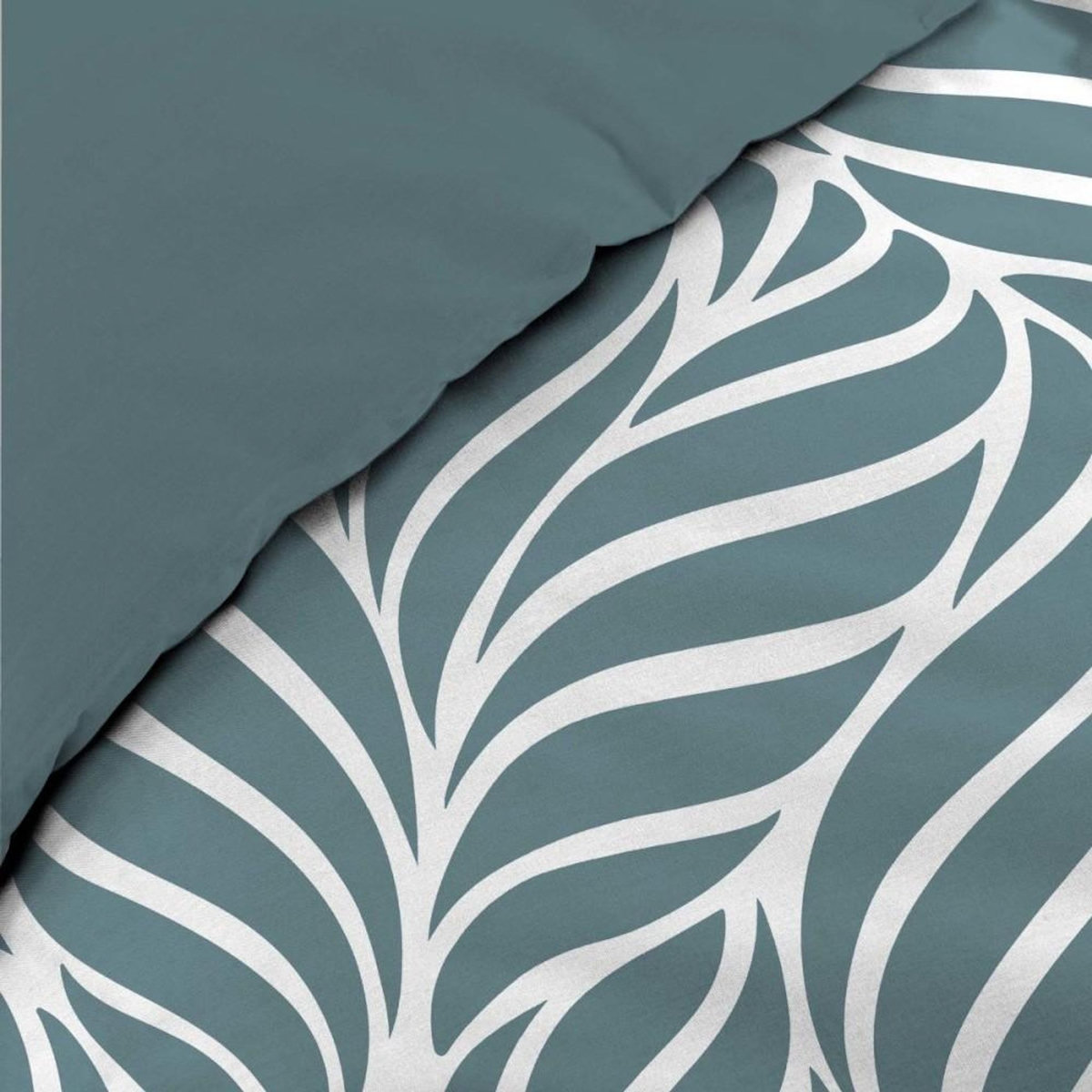 Douceur d'Intérieur Housse de couette 240x220 + 2 taies 100% coton 57fils