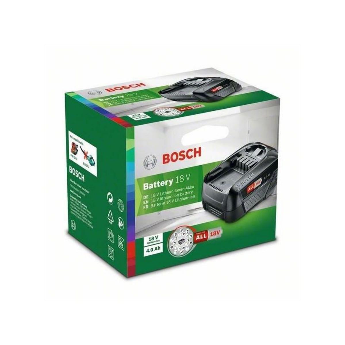BOSCH Batterie Bosch PBA 18V 4.0Ah W-C Gamme Power For All