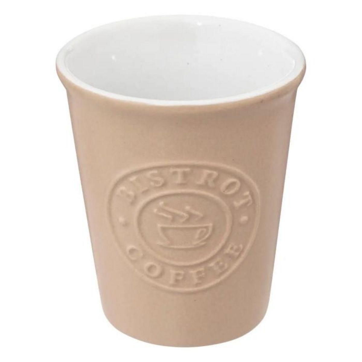 SECRET DE GOURMET Lot de 4 Tasses à Café  Léo  10cl Multicolore