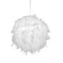 Voir la diapositive 1 : Atmosphera Kids Lampe Suspension Enfant Plumes  Hiver  35cm Blanc