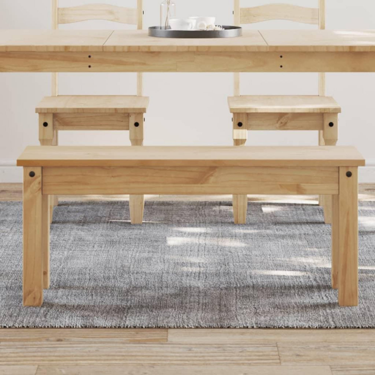 VIDAXL Banc a manger Panama 105x30x45 cm bois massif de pin