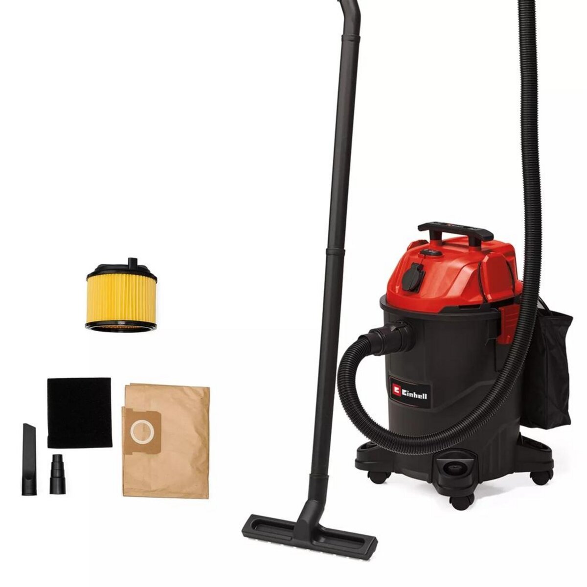 Einhell Aspirateur eau/poussière TC-VC 1825 A - 1250W - cuve plastique 25L - prise asservie - soufflerie