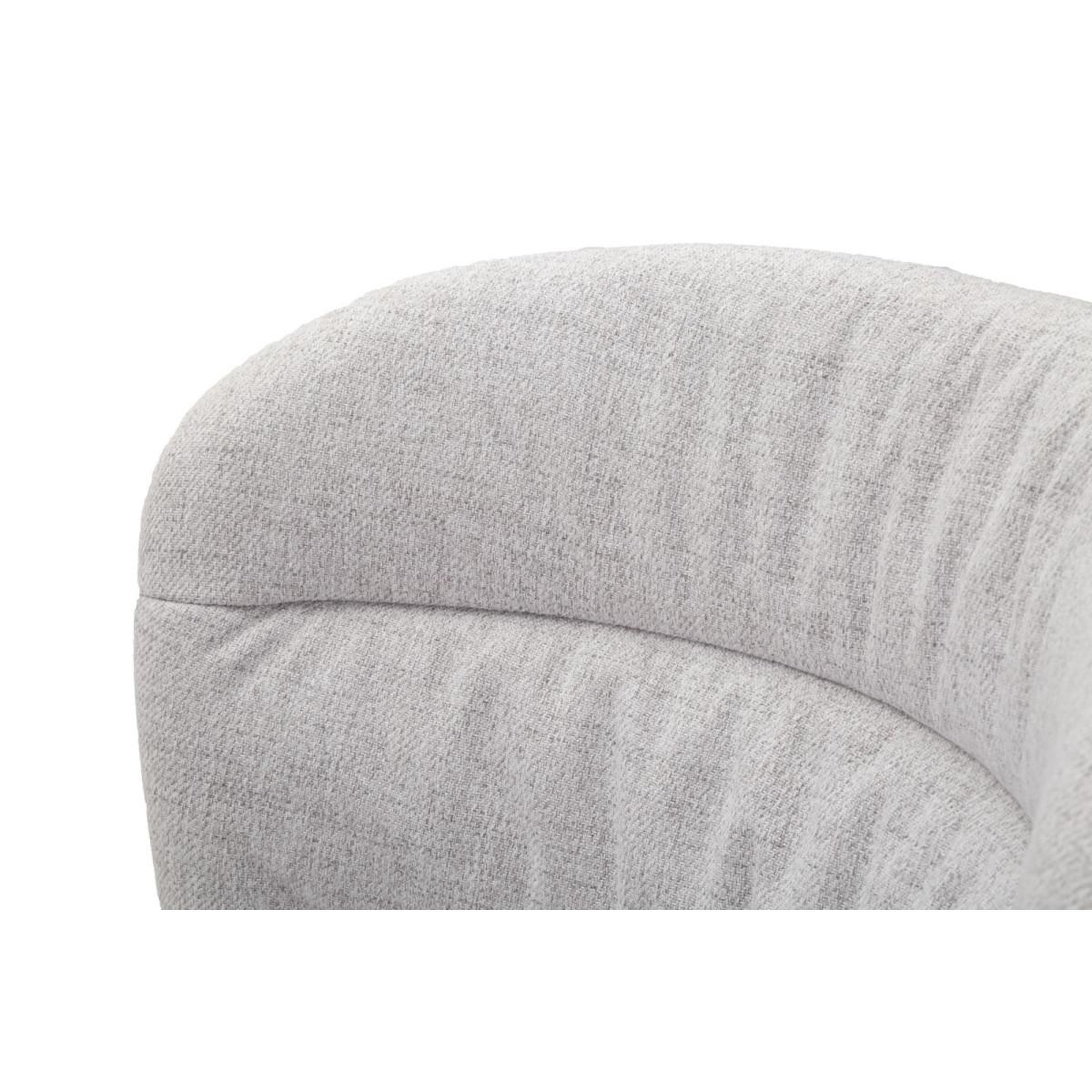 Voir la diapositive 5 : Paris Prix Lot de 2 chaises en tissu  losanna  85cm gris