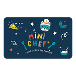 Paris Prix Set de Table Enfant  Mini Chef  28x44cm Bleu