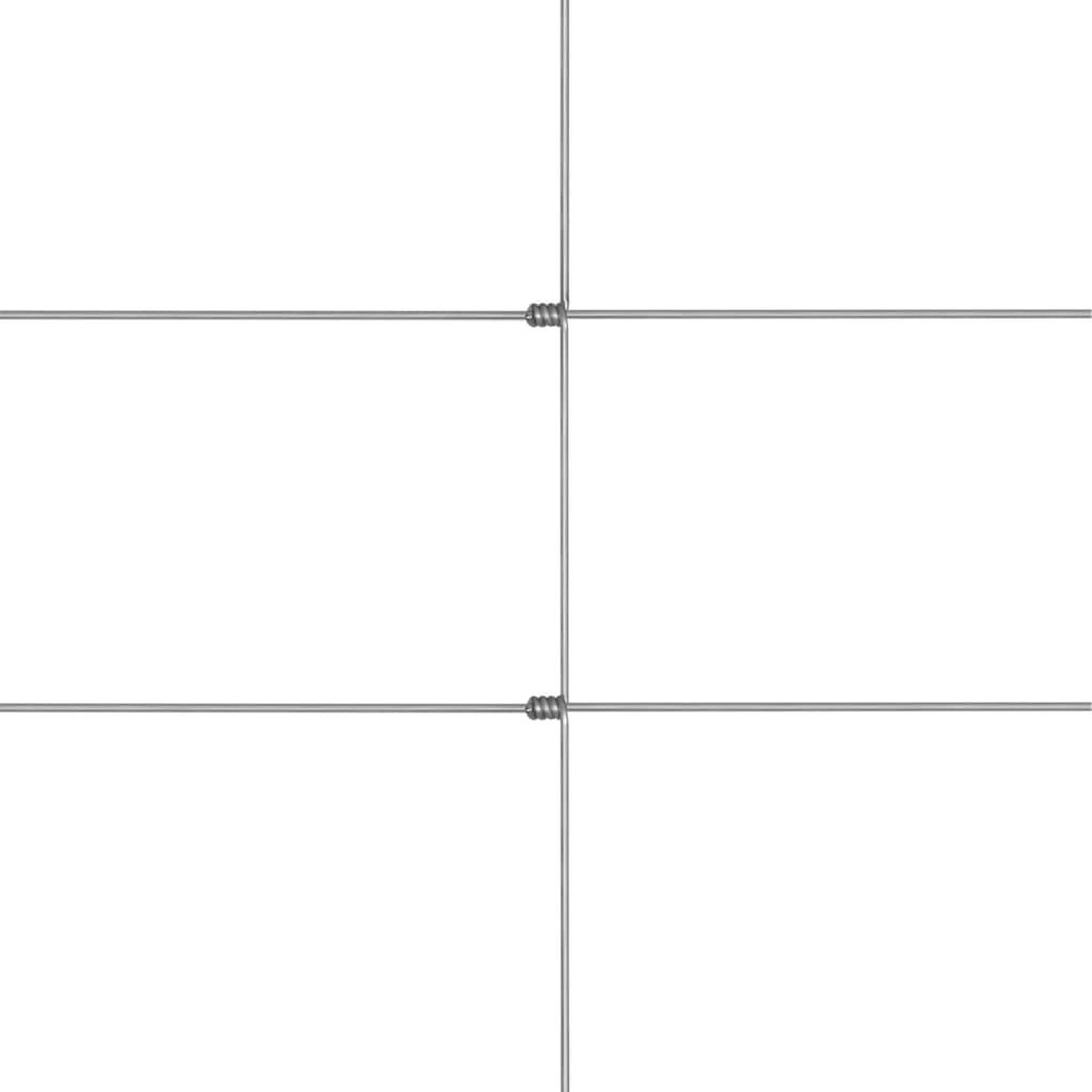 Voir la diapositive 4 : VIDAXL Cloture de jardin Acier galvanise 50x1,5 m Argente