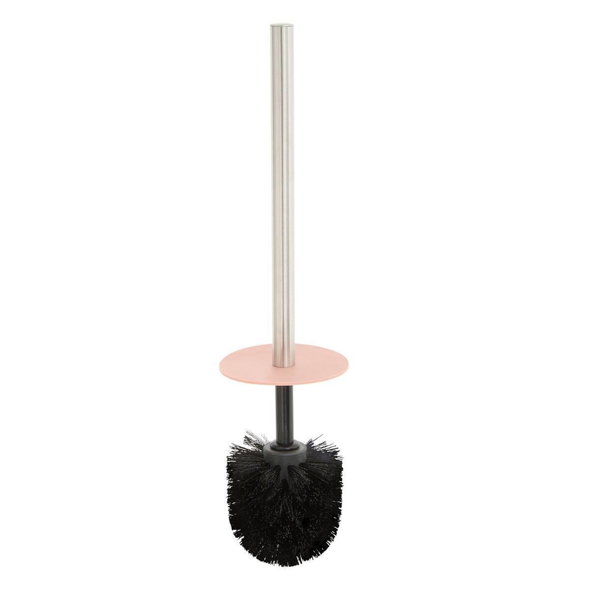 Voir la diapositive 3 : FIVE Brosse wc en grès  suny colorama  40cm rose blush