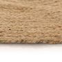 Voir la diapositive 3 : VIDAXL Tapis Jute tresse 90 cm rond