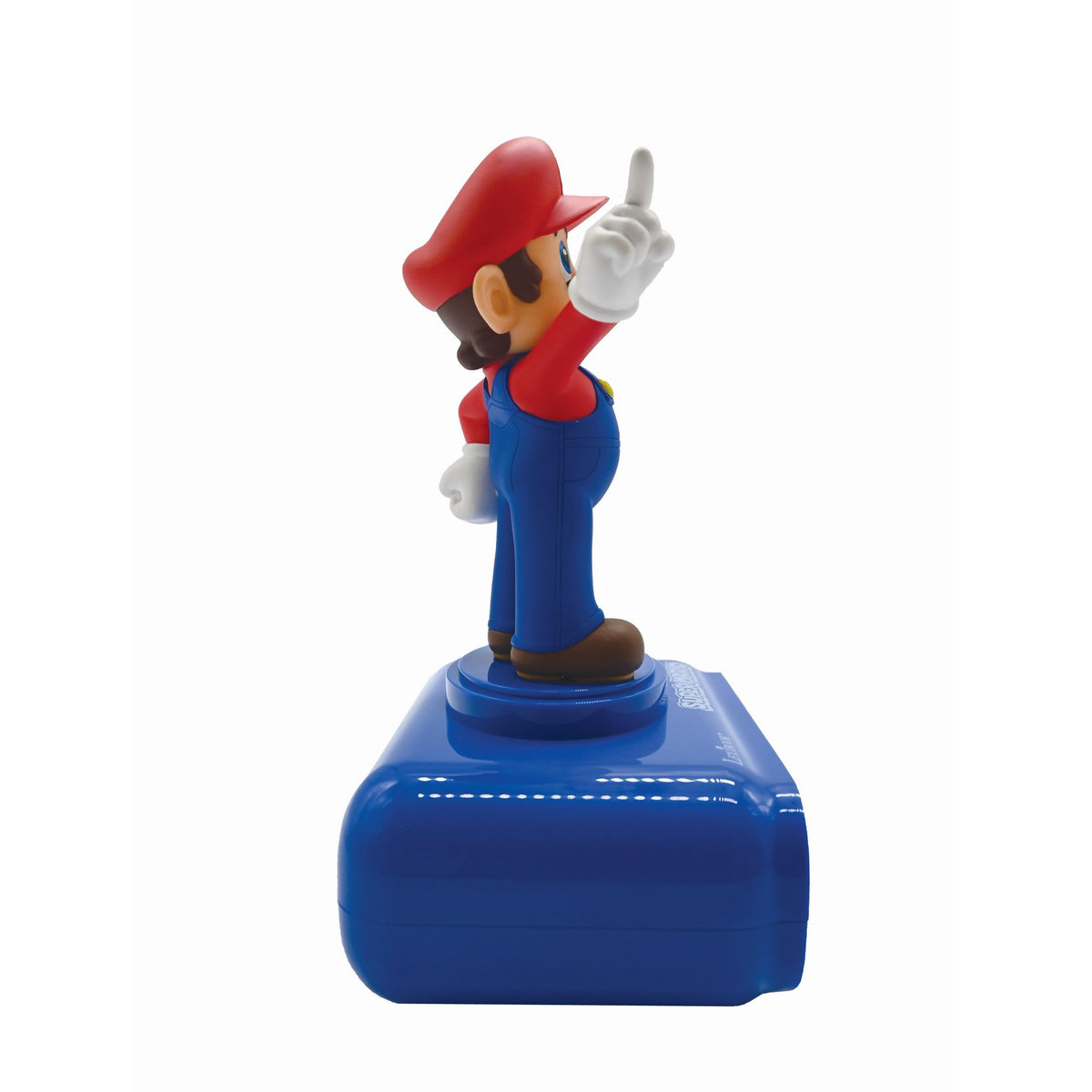 Lexibook Réveil digital Super Mario avec Personnage Mario en 3D et sons du jeu vidéo