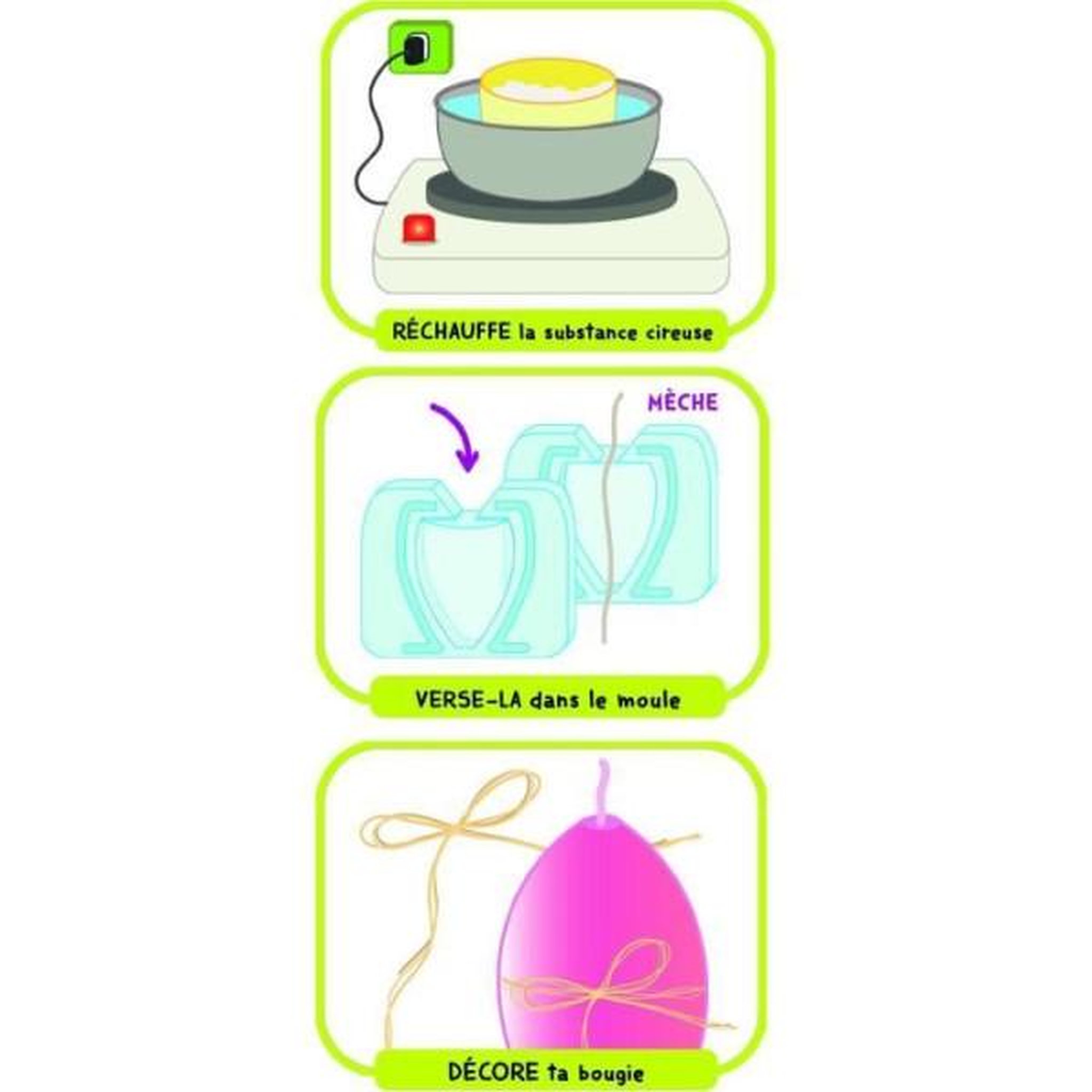 Voir la diapositive 2 : LISCIANI GIOCHI Génius science - loisirs créatifs - la science des bougies ludiques - lisciani