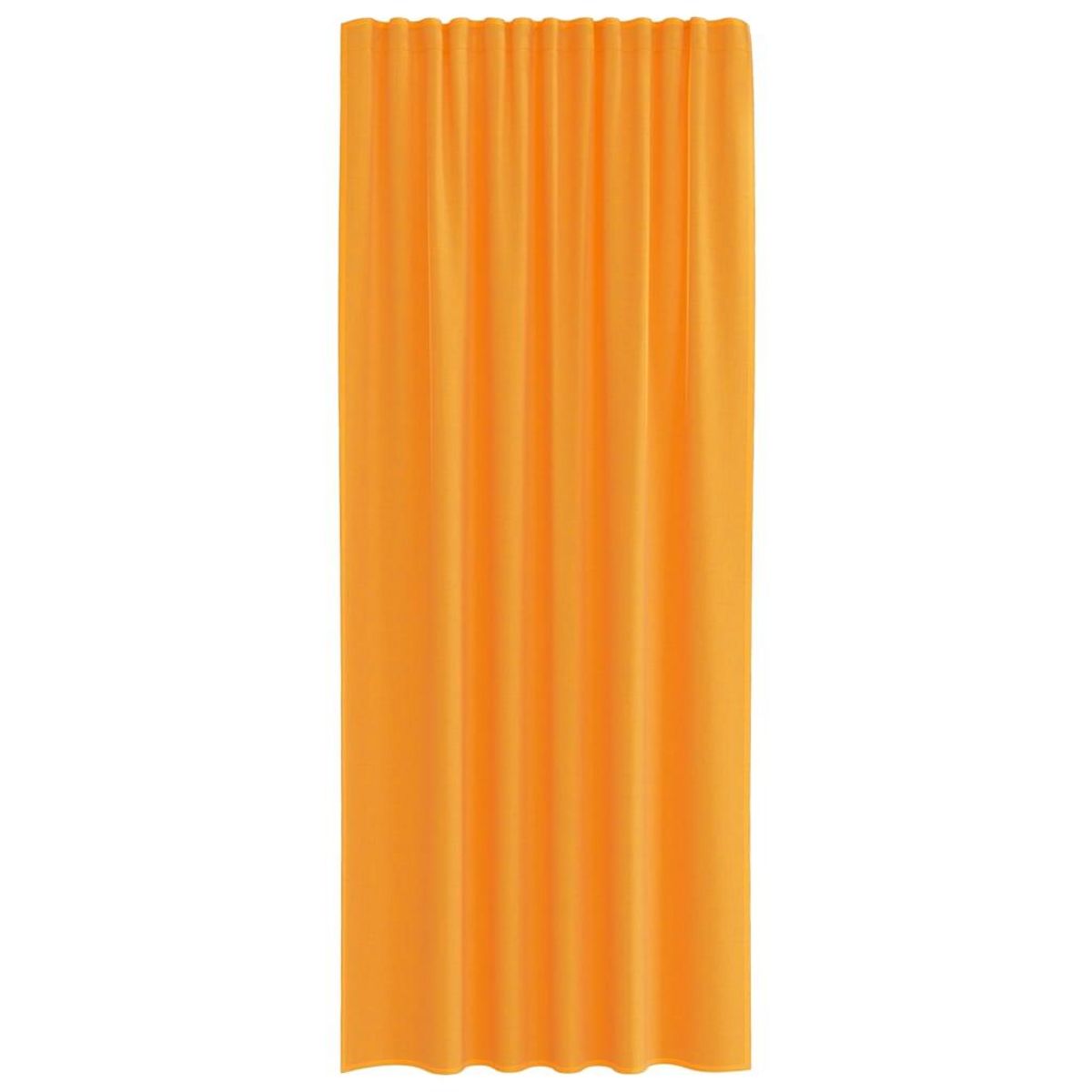 VIDAXL Rideaux en voile avec boucles 2 pcs orange 140x245 cm