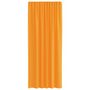 Voir la diapositive 4 : VIDAXL Rideaux en voile avec boucles 2 pcs orange 140x245 cm