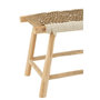 Voir la diapositive 5 : Paris Prix Tabouret en Bois de Teck  Waverly  60cm Naturel