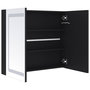 Voir la diapositive 5 : VIDAXL Armoire de salle de bain a miroir LED 80x12,2x68 cm
