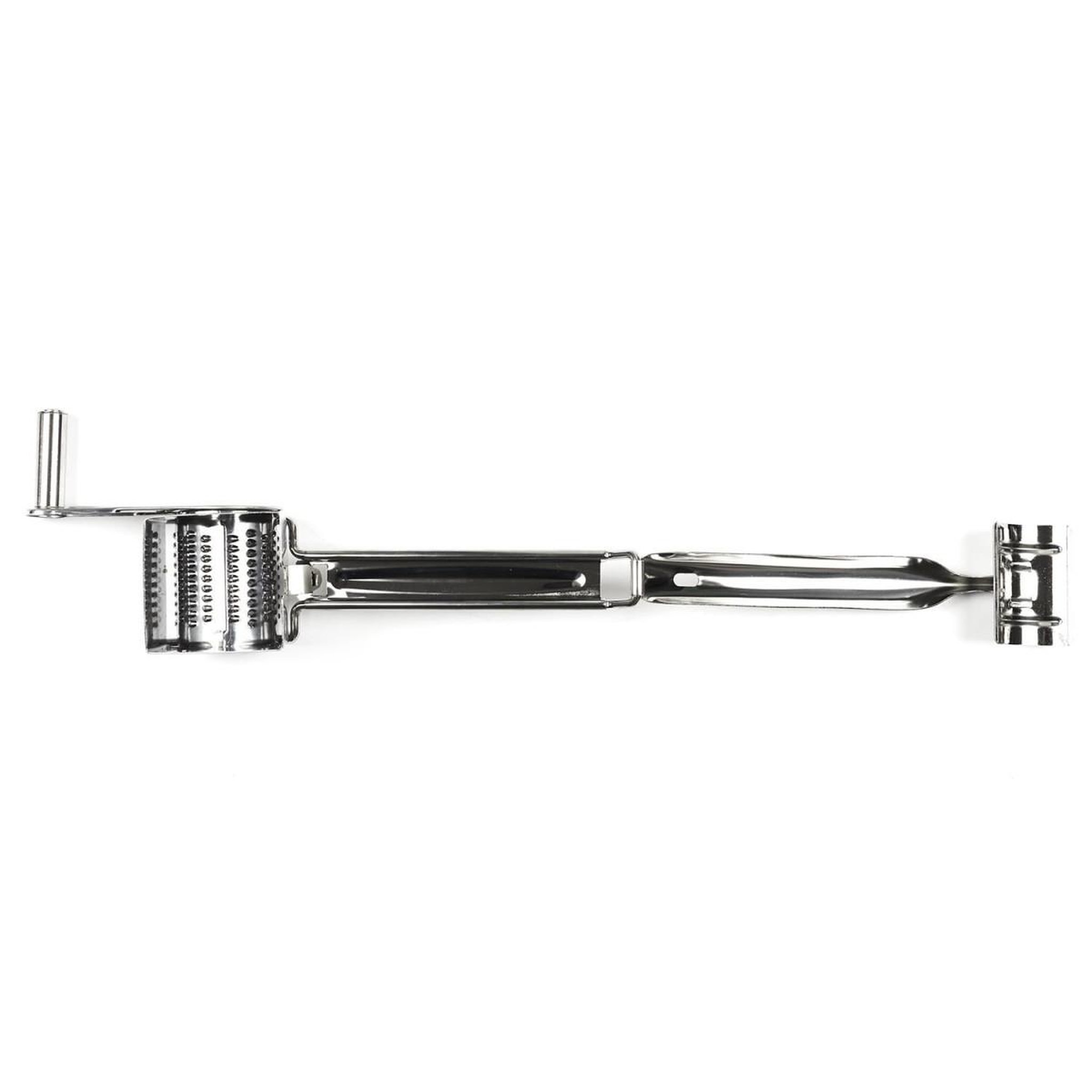 Voir la diapositive 2 : COOK CONCEPT Râpe à fromage à manivelle  inox  20cm argent