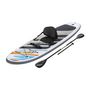 Voir la diapositive 2 : BESTWAY BESTWAY Paddle Kayak gonflable et transformable, Hydro-Force White Cap - 305 x 84 x 12 cm