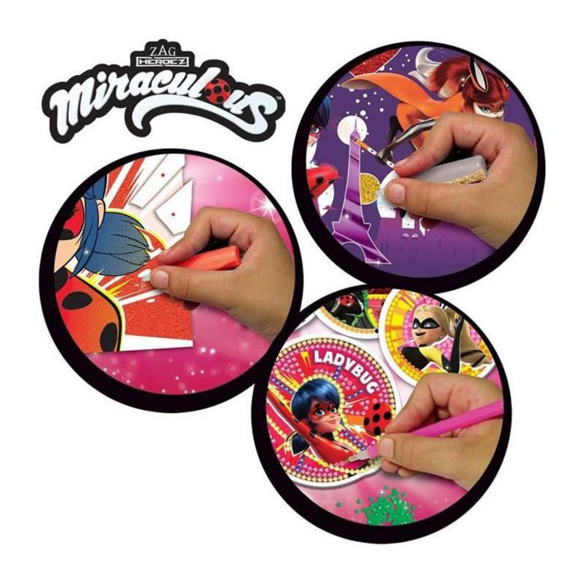 EDUCA Coffret Multi-activites Miraculous Ladybug - Loisirs creatifs - EDUCA - 18931