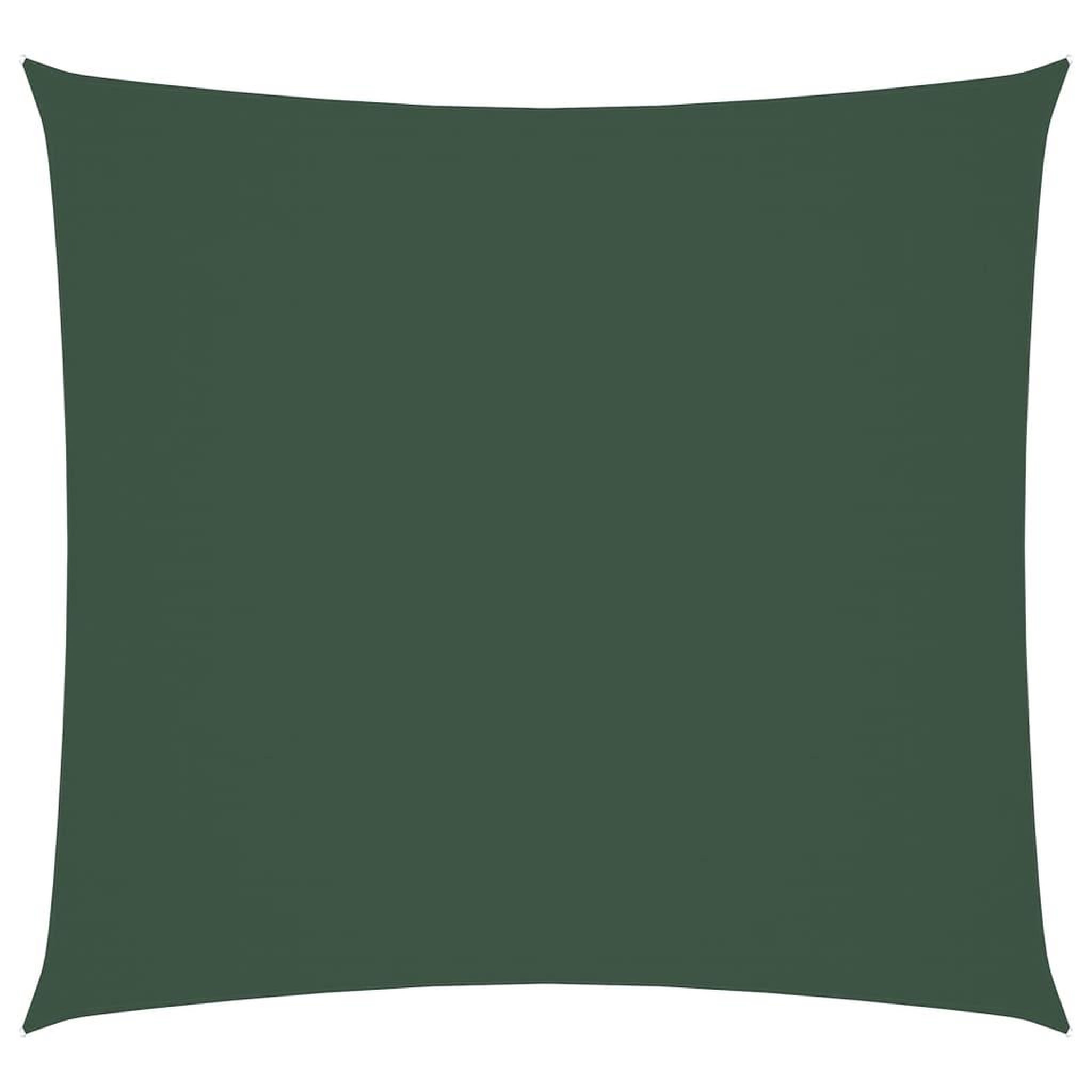 Voir la diapositive 2 : VIDAXL Voile de parasol tissu oxford carre 7x7 m vert fonce