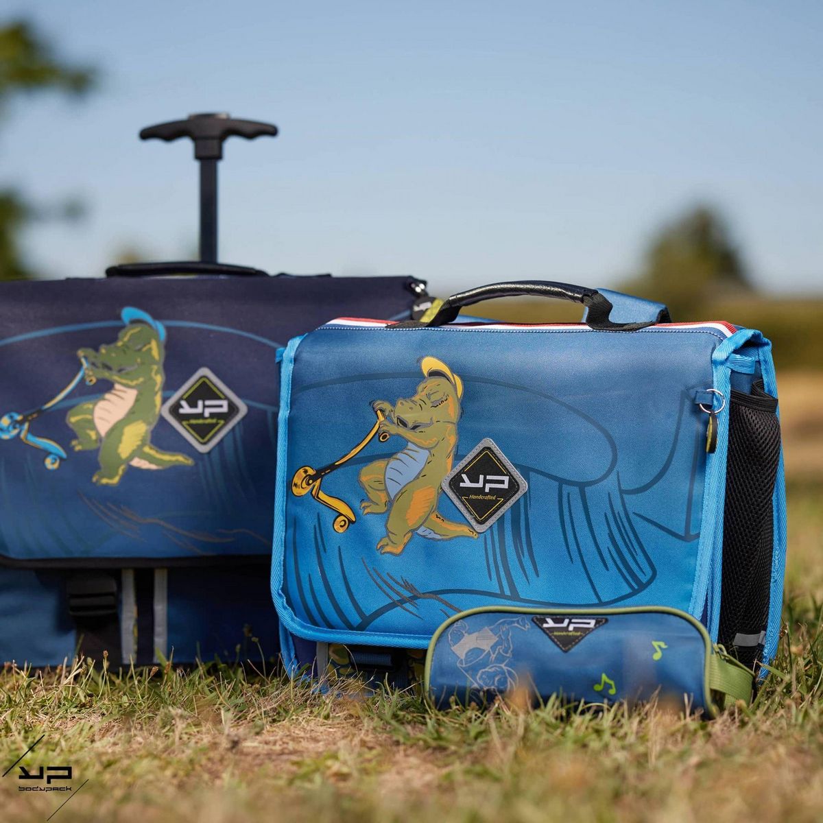 BODYPACK BODYPACK Cartable 38 cm recyclé Dinosaure trottinette