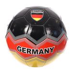 SPORTZONE Ballon de Football Rouge/ Sport ZoneAllemagne. Coloris disponibles : Noir