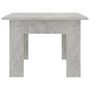 Voir la diapositive 5 : VIDAXL Table basse Gris béton 100x60x42 cm Bois d'ingénierie