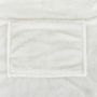 Voir la diapositive 3 : ATMOSPHERA Plaid Sweat Imitation Fourrure  Teddy  70x106cm Blanc