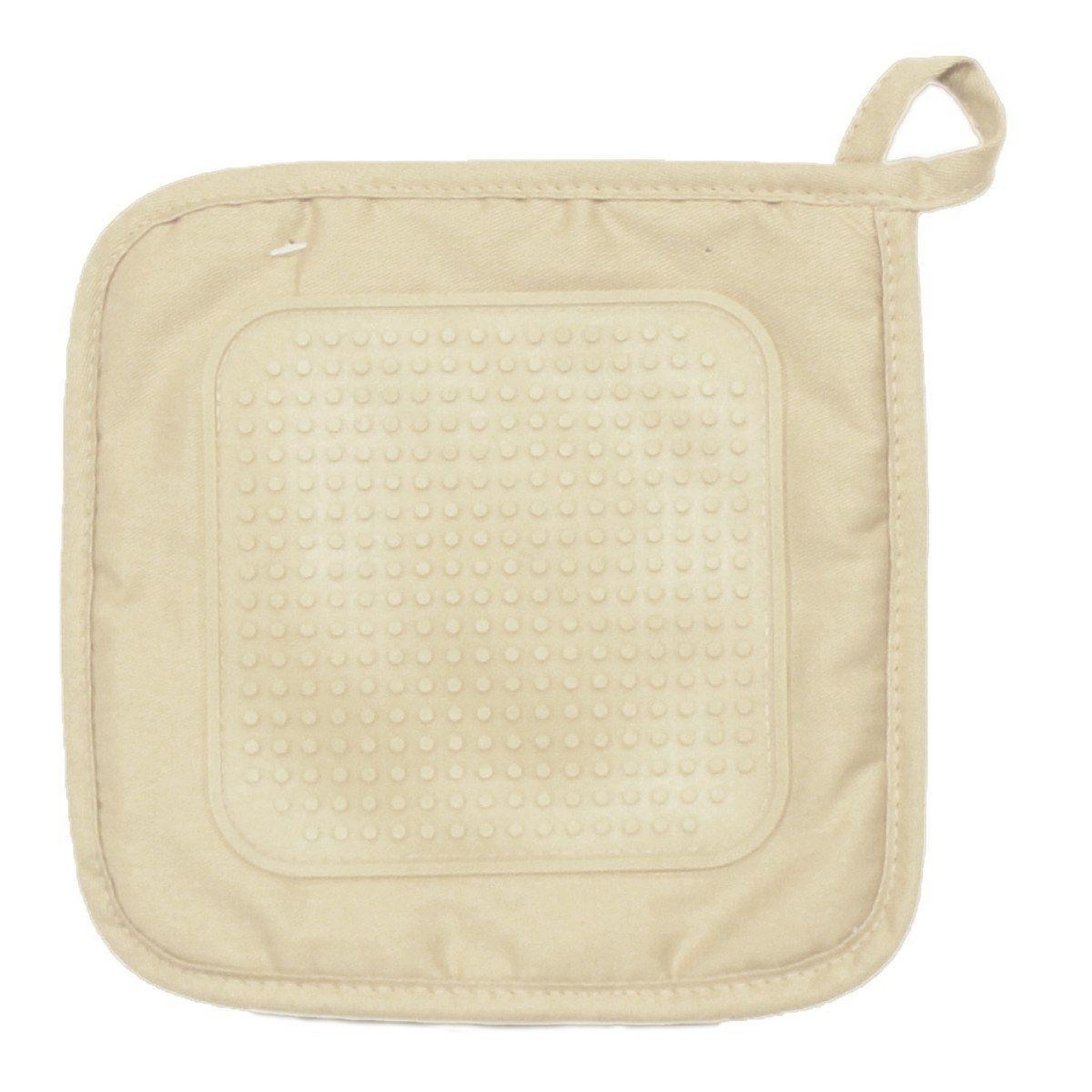 Douceur d'Intérieur Manique de cuisine en silicone  cuistot  19cm lin