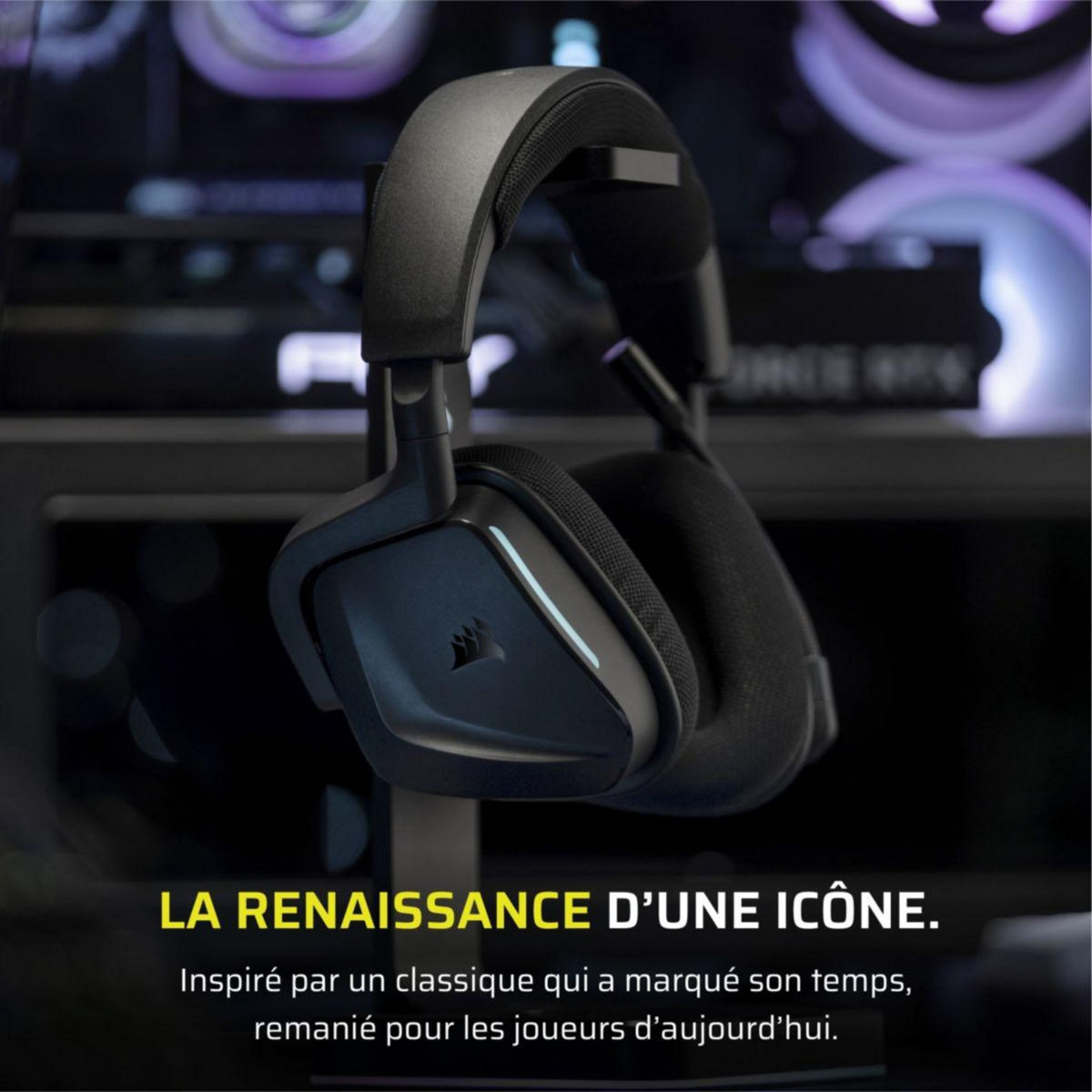 Corsair Casque gamer VOID ELITE SANS FIL v2 Carbon