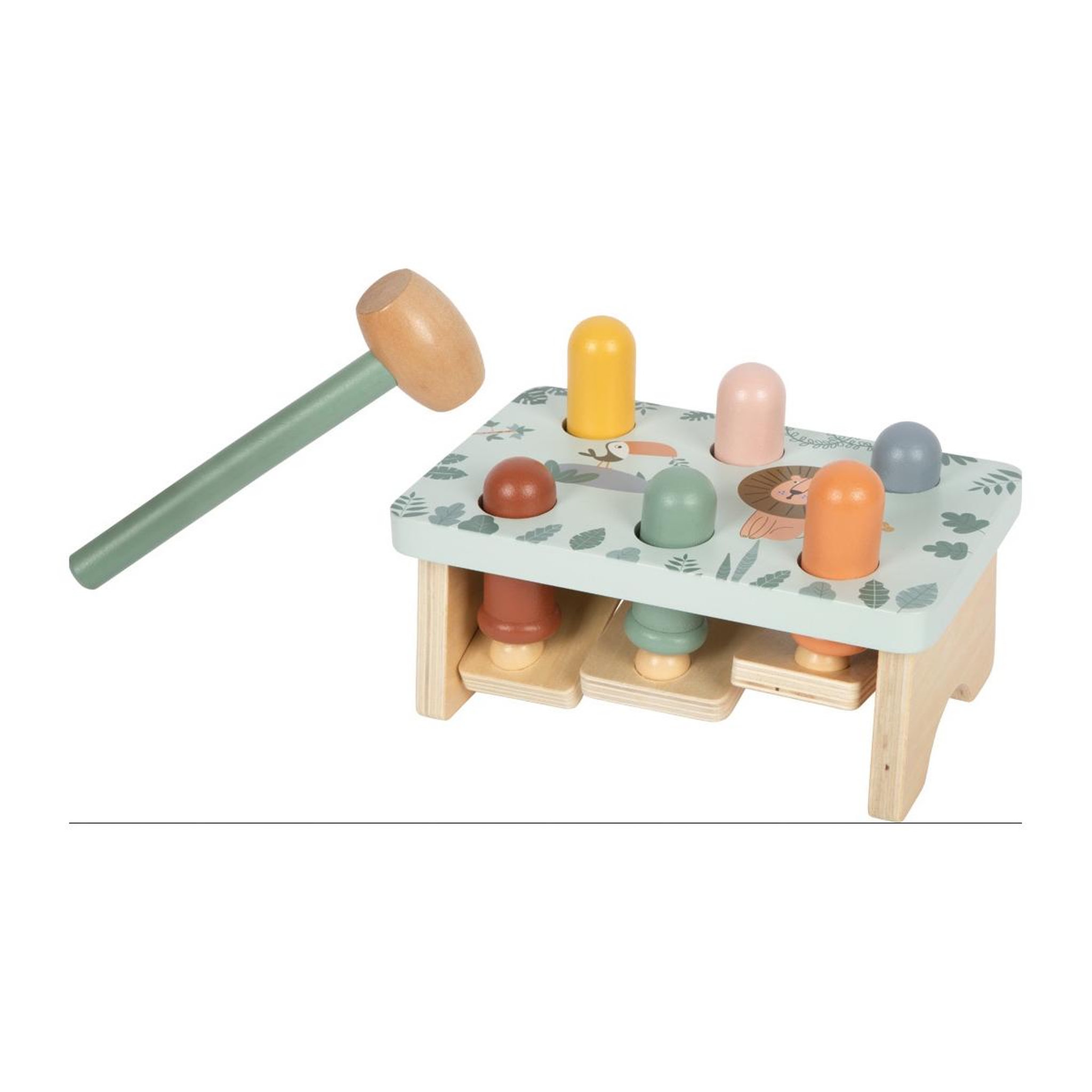 Voir la diapositive 3 : SMALLFOOT Banc a marteler  - Safari